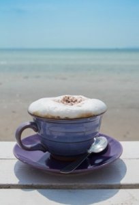 Egy csésze cappuccino