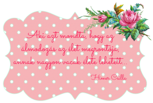 Álmodozni kötelező!